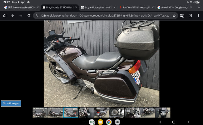 Honda St 1100 Uoplyst CH69764