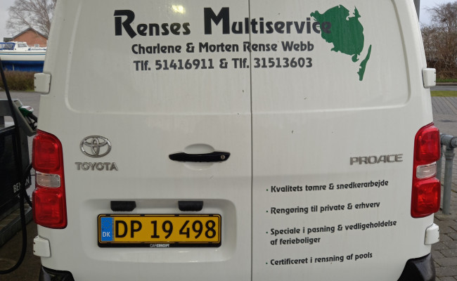 Toyota Proace 2.0d 120hk Long Enkelt Skydedør/sideh. Døre Uden Ruder DP19498