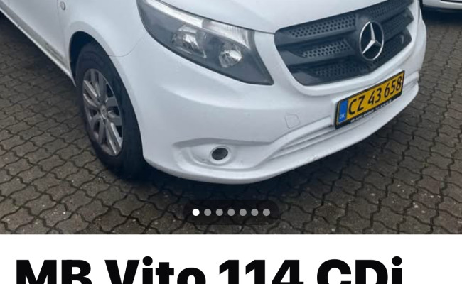 Mercedes-benz Vito Kassevogn 114 Cdi Ksv Lang CZ43658