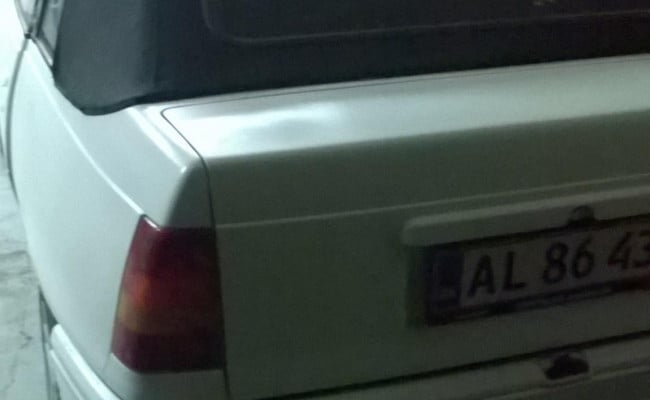 Opel Kadett-e Cabriolet AL86433
