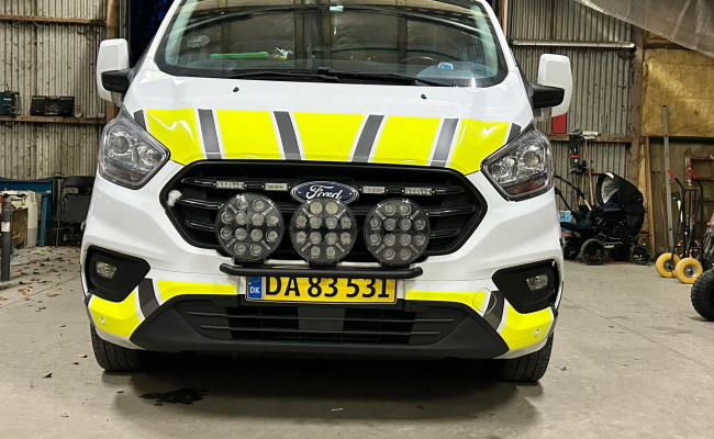 Ford Transit Custom Van 2.0tdci - Fwd (130 Hk) Kassevogn Fwd A6 DA83531