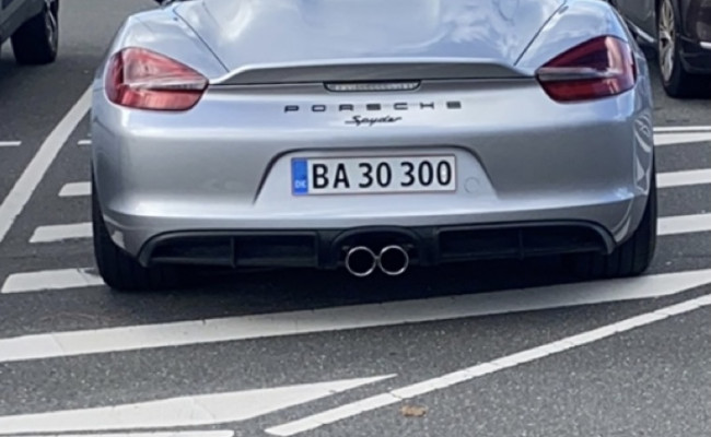 Porsche Boxster 3.8 375 Hk BA30300
